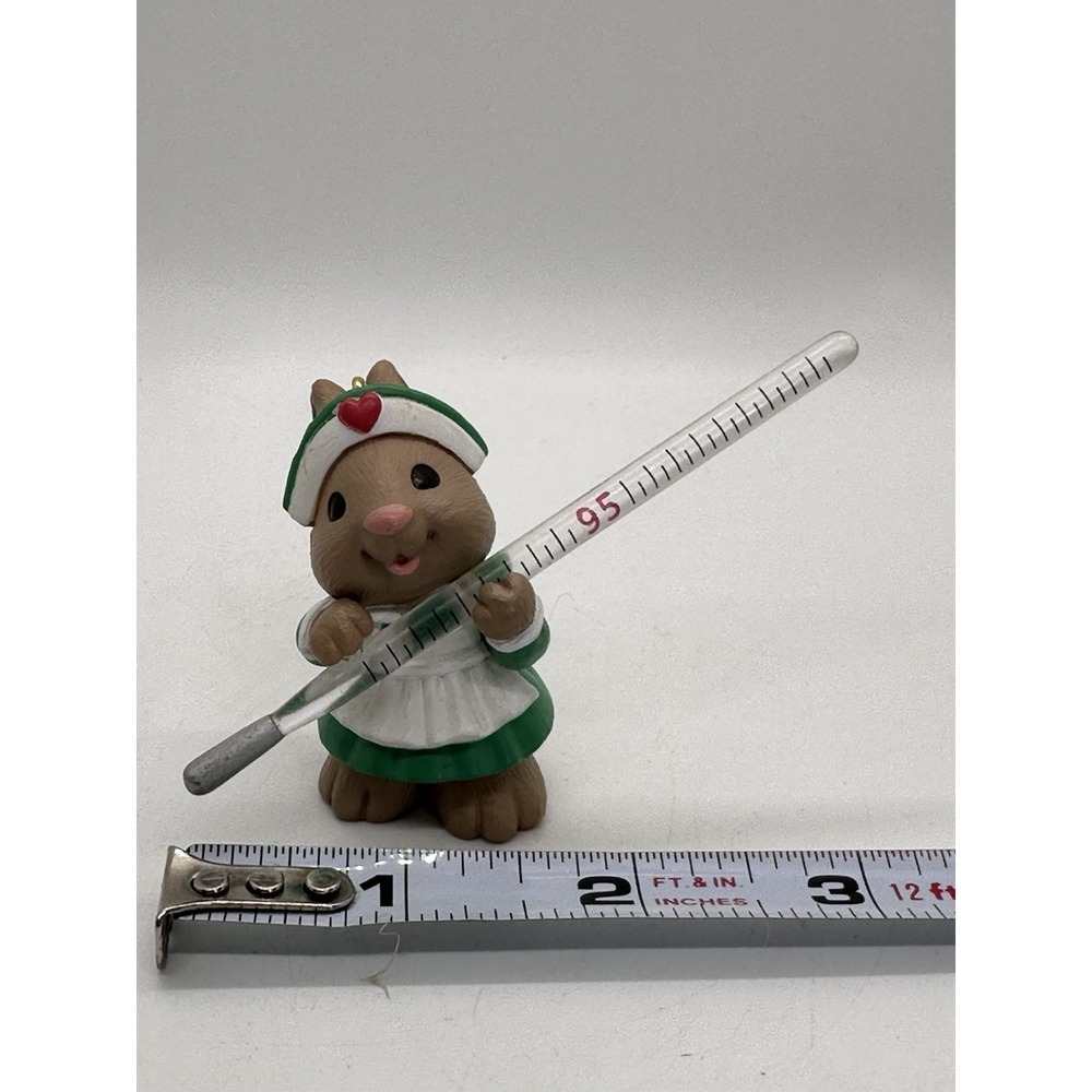 Hallmark Ornament "Christmas Fever" 1995 Very Hard To Find Rare Retired Unique